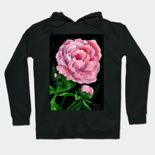 Pink peony Hoodie